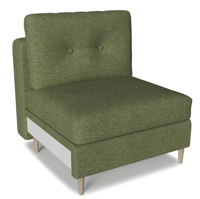 Модуль кресло Белфаст зеленого цвета