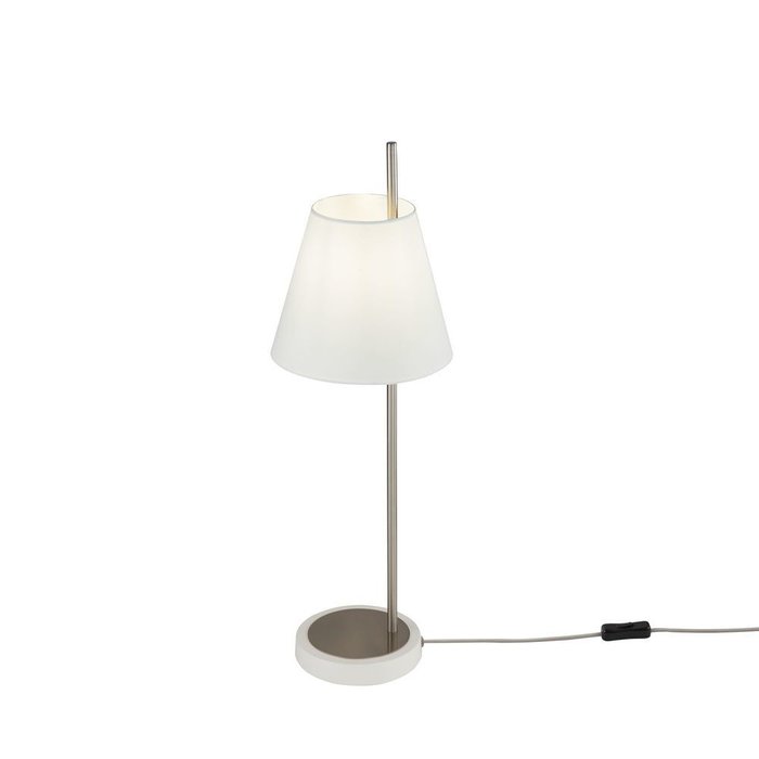 Настольная лампа Tarrasa с белым абажуром