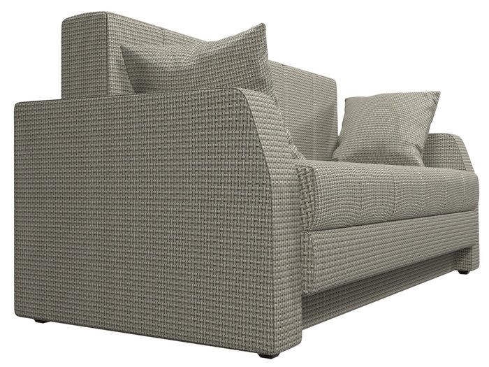 Прямой диван-кровать Малютка серо-бежевого цвета - лучшие Прямые диваны в INMYROOM