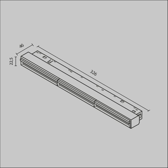Трековый светильник Technical TR106-2-18W4K-B Parete Магнитная трековая система 23мм EXILITY - купить Трековые светильники по цене 3490.0 Трековый светильник Technical TR106-2-18W4K-B Parete Магнитная трековая система 23мм EXILITY - купить Трековые светильники по цене 3490.0