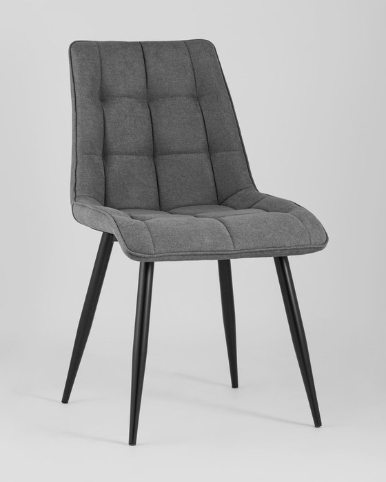 Стул Канзас серого цвета - купить Обеденные стулья по цене 6290.0
