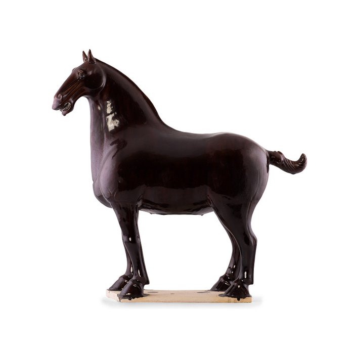 Статуэтка конь Gezellig темно-коричневого цвета  - лучшие Фигуры и статуэтки в INMYROOM