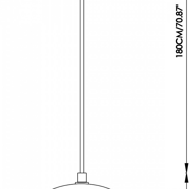 Подвесной светильник Flower Pot черного цвета - купить Подвесные светильники по цене 7107.0
