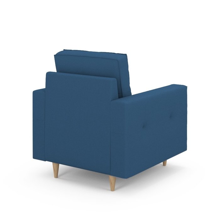 Кресло Otto синего цвета - лучшие Интерьерные кресла в INMYROOM