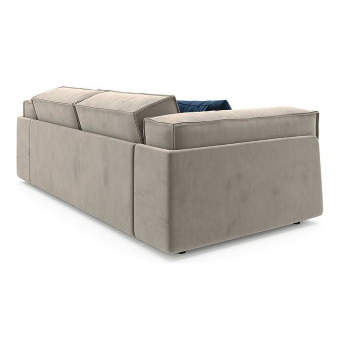 Диван-кровать Vento Classic двухместный серого цвета - лучшие Прямые диваны в INMYROOM