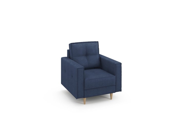 Кресло Otto синего цвета - купить Интерьерные кресла по цене 26400.0