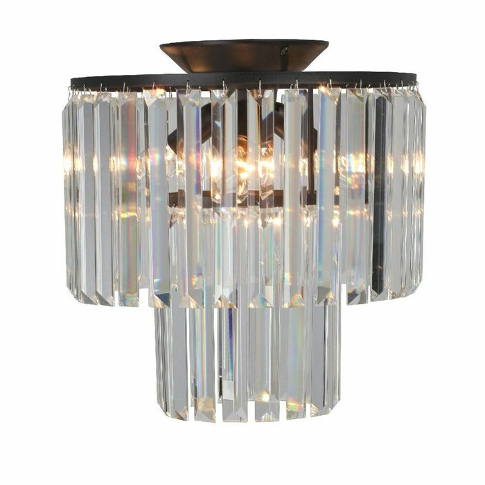 Потолочный светильник V5153-1/4PL (хрусталь, цвет прозрачный) - лучшие Потолочные люстры в INMYROOM