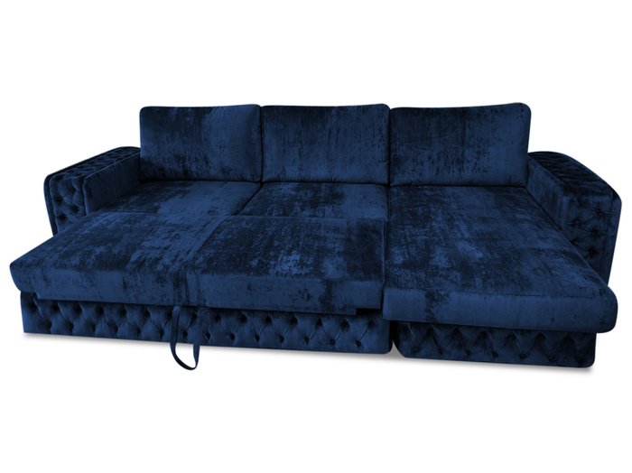 Диван Прадо синего цвета - купить Угловые диваны по цене 133200.0