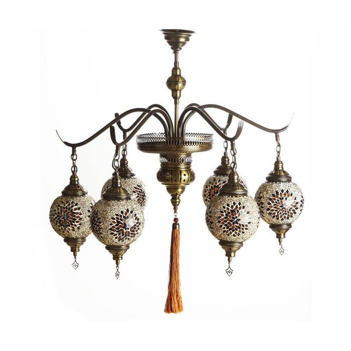 Подвесная люстра Марокко в ретро стиле - купить Подвесные люстры по цене 38080.0