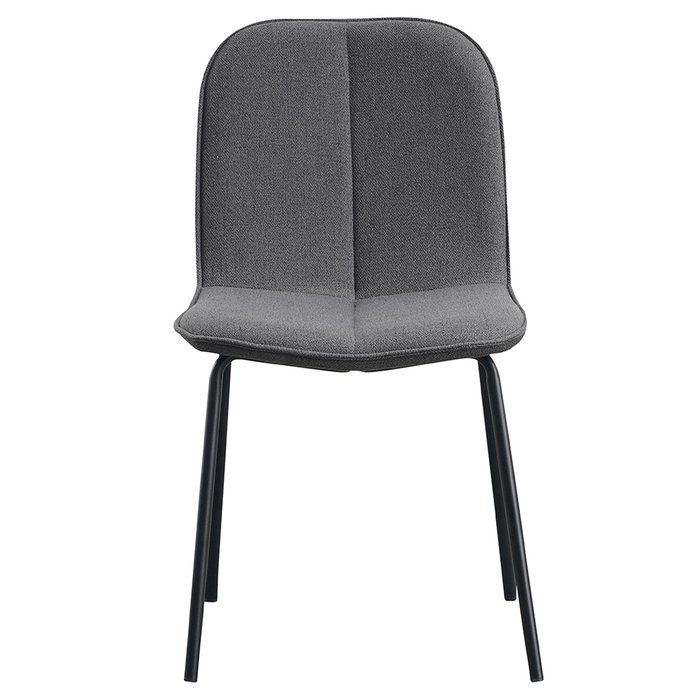  Стул Adrian темно-серого цвета - купить Обеденные стулья по цене 4900.0