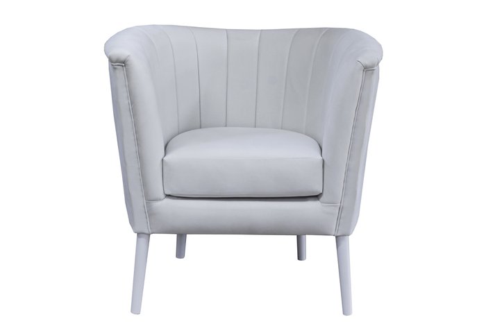 Кресло Fisterra белого цвета - купить Интерьерные кресла по цене 30705.0