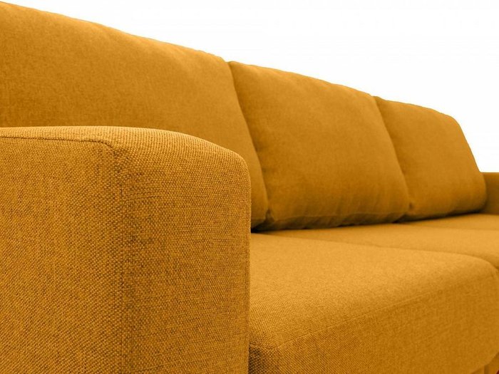 Диван-кровать Peterhof горчичного цвета - лучшие Прямые диваны в INMYROOM