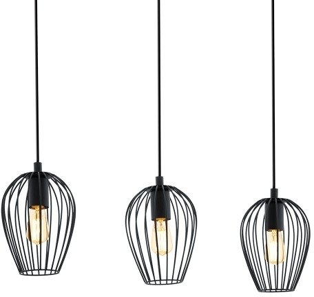 Подвесной светильник Newtown 49478 (металл, цвет черный) - лучшие Подвесные светильники в INMYROOM