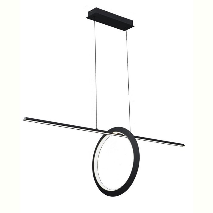 Подвесной светильник KITESURF 7143 (силикон, цвет черный)