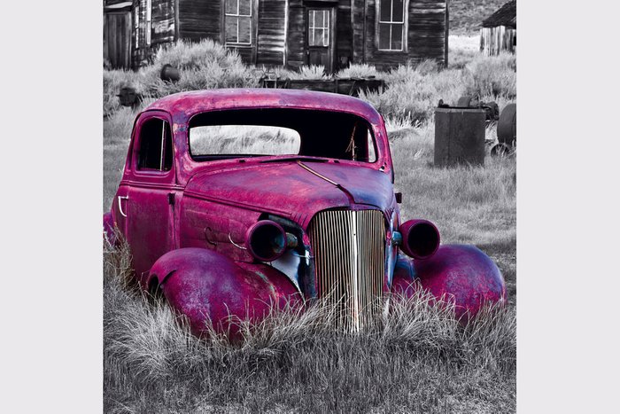 Eurographics Репродукция  Pink Old Car