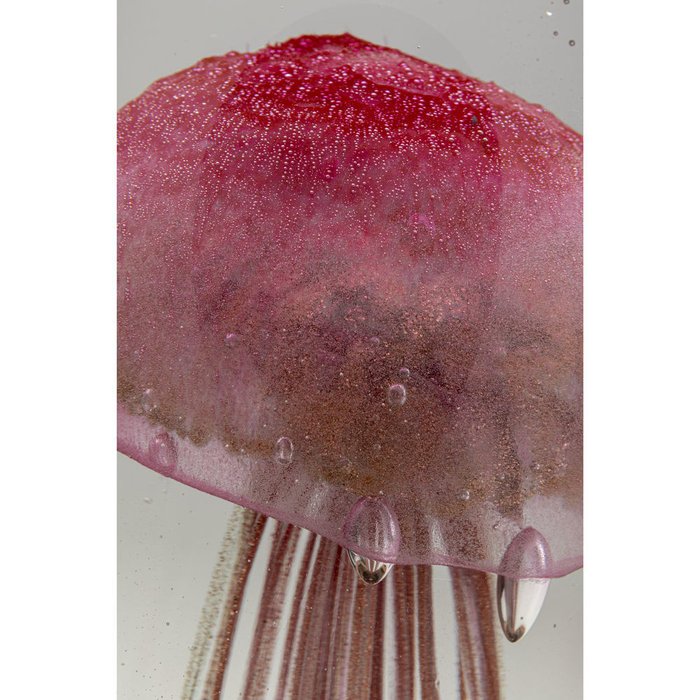 Пресс-папье Jellyfish красного цвета - купить Декоративные предметы по цене 21970.0