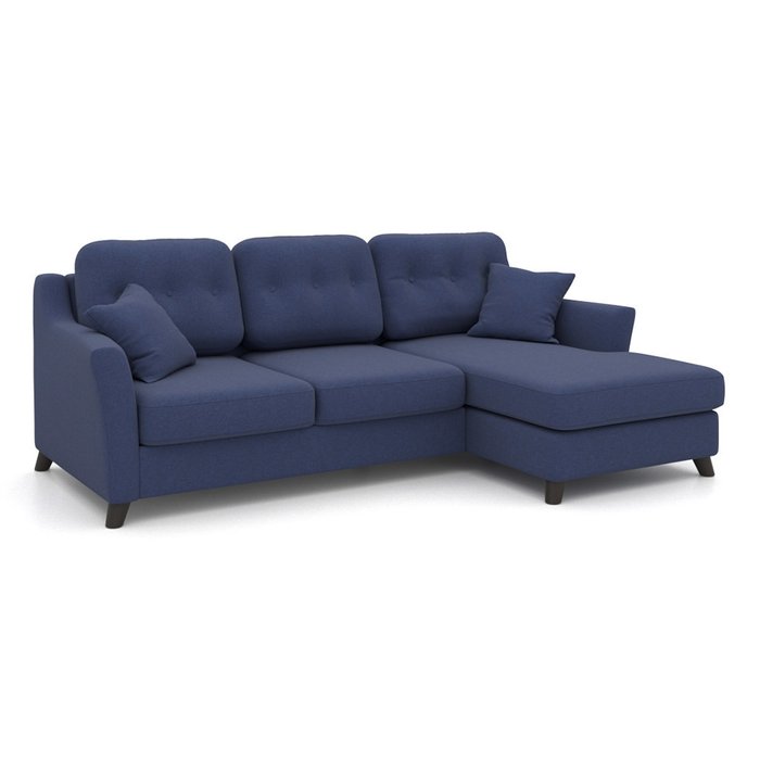 Угловой диван-кровать Raf EKL синий - купить Угловые диваны по цене 87400.0