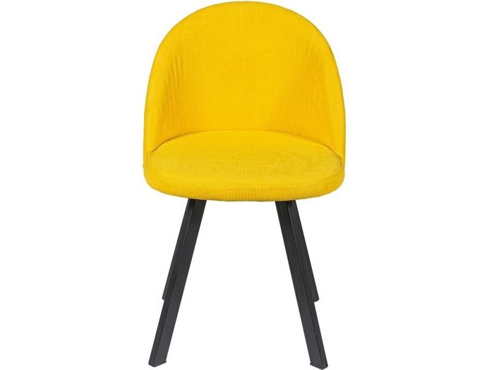 Стул Спайдер желтого цвета - лучшие Обеденные стулья в INMYROOM