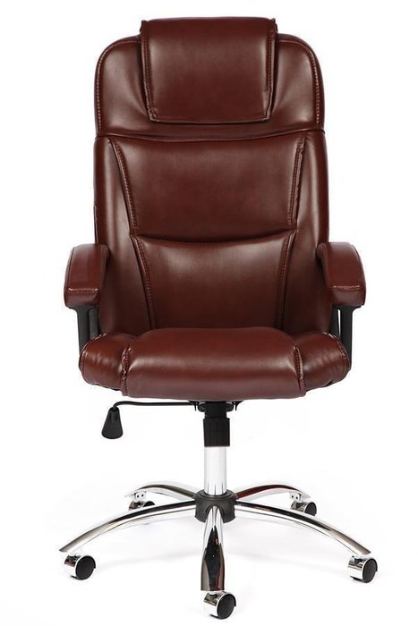 Кресло офисное Bergamo коричневого цвета - купить Офисные кресла по цене 11475.0