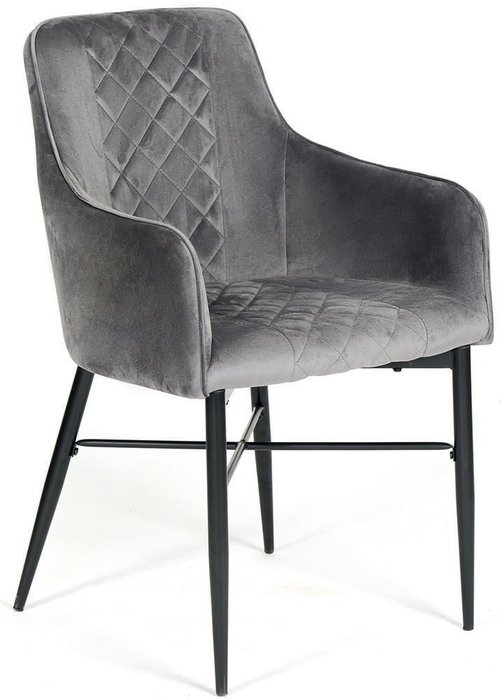 Набор из двух стульев Forza серого цвета  - купить Обеденные стулья по цене 14580.0