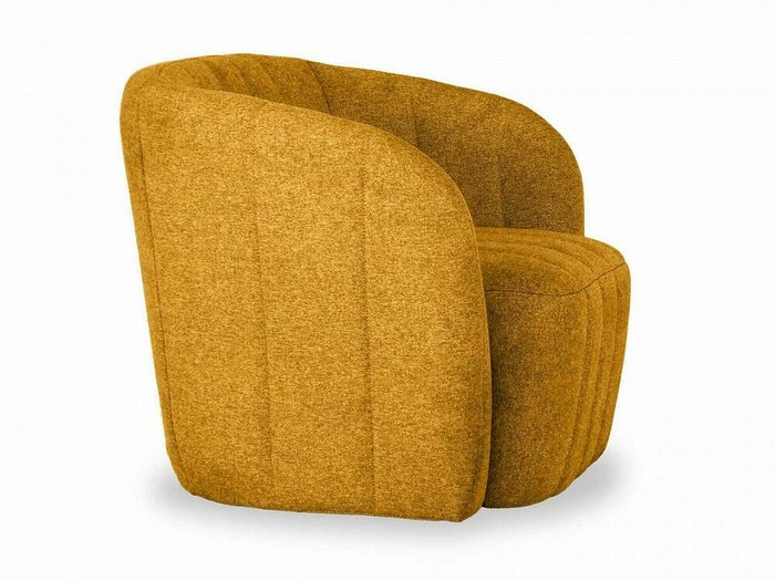 Кресло Lecco желтого цвета - лучшие Интерьерные кресла в INMYROOM