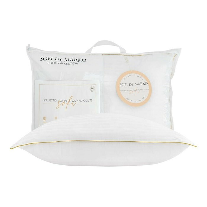 Подушка Sofi 50х70 белого цвета - лучшие Подушки для сна в INMYROOM