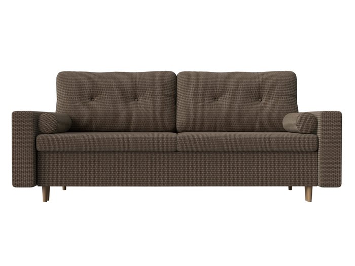 Прямой диван-кровать Белфаст бежево-коричневого цвета - купить Прямые диваны по цене 43999.0