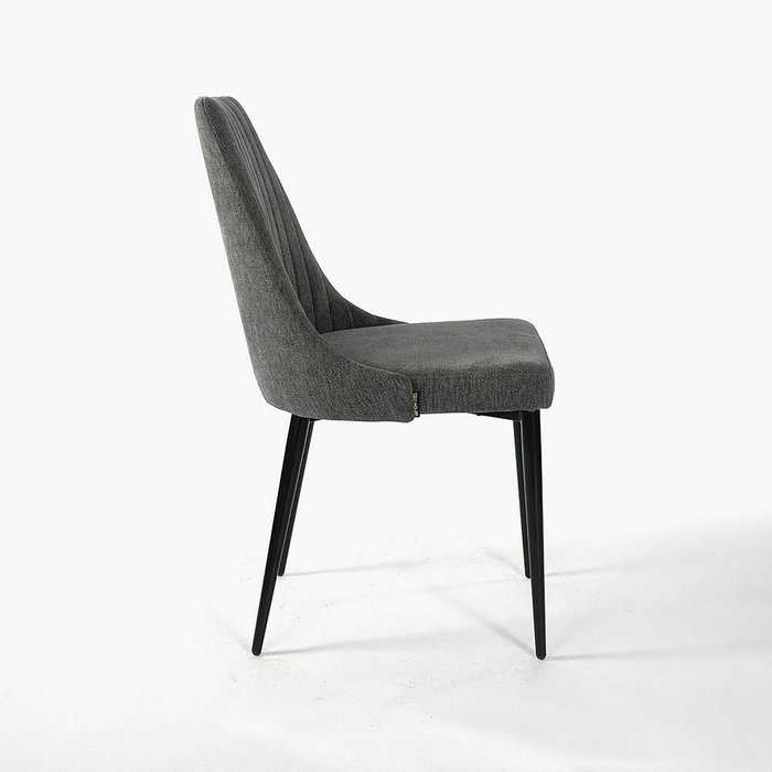 Стул Люцерн темно-серого цвета - лучшие Обеденные стулья в INMYROOM