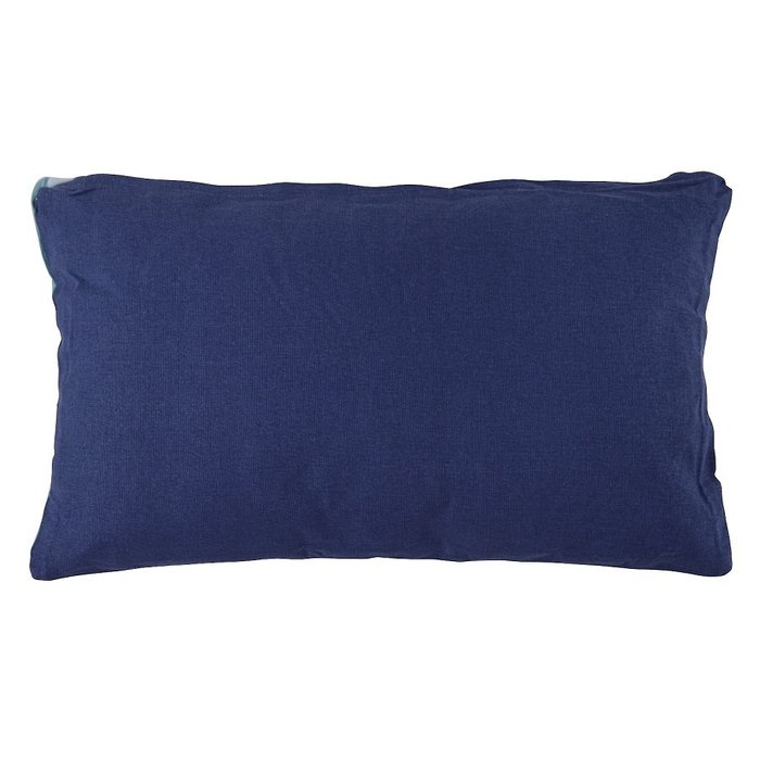 Подушка декоративная из хлопка Freak fruit 30х50 синего цвета - лучшие Декоративные подушки в INMYROOM