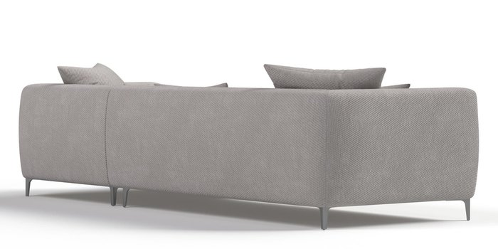Угловой диван Elegant бежевого цвета правый - купить Угловые диваны по цене 93020