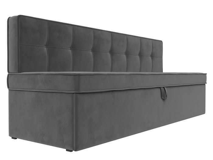 Диван-кровать Техас серого цвета  - лучшие Прямые диваны в INMYROOM