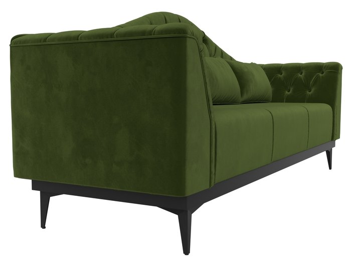 Прямой диван-кровать Флорида зеленого цвета - лучшие Прямые диваны в INMYROOM