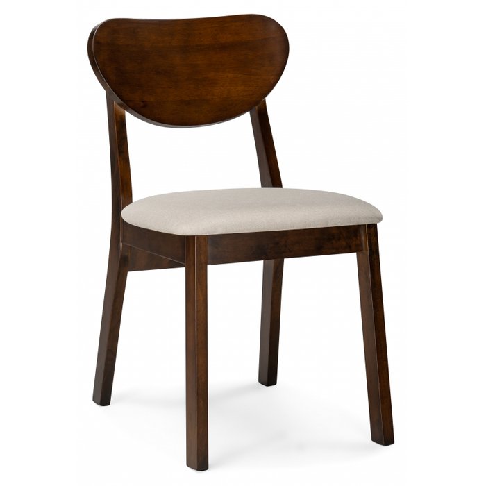 Обеденный стул Loid коричнево-бежевого цвета
