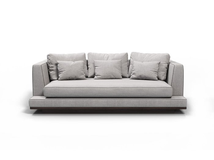 Диван Manhattan 210 серого цвета - купить Прямые диваны по цене 165000.0