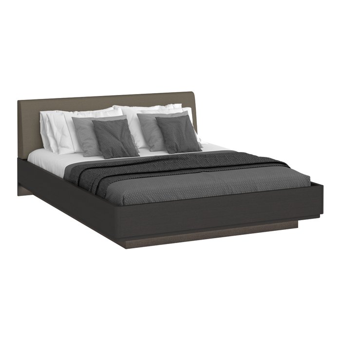 Кровать Элеонора 160х200 черного цвета и подъемным механизмом - лучшие Кровати для спальни в INMYROOM