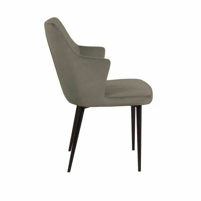 Стул Hunt темно-серого цвета - лучшие Обеденные стулья в INMYROOM