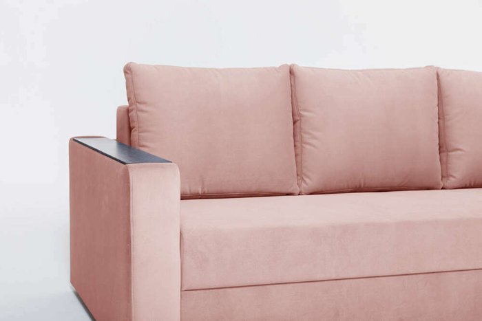 Диван-кровать Madrid розового цвета - лучшие Прямые диваны в INMYROOM
