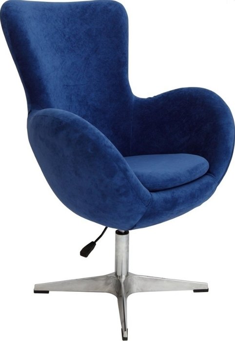 Кресло Коттонера Soft синего цвета