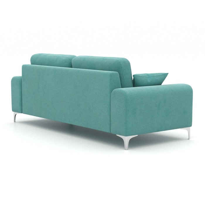 Диван трехместный Vittorio ST голубого цвета - лучшие Прямые диваны в INMYROOM