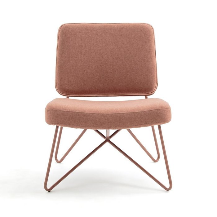 Кресло в винтажном стиле Koper розового цвета - купить Интерьерные кресла по цене 24924.0