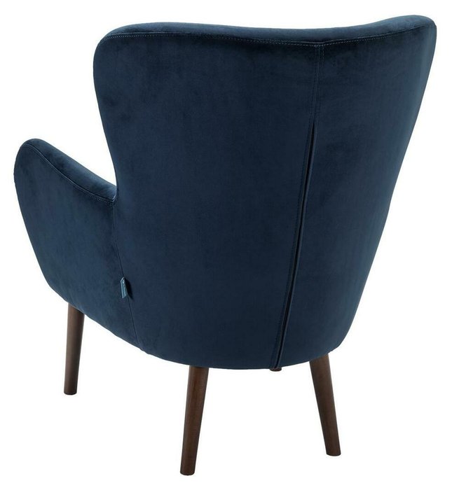 Кресло Дижон синего цвета - купить Интерьерные кресла по цене 21900.0