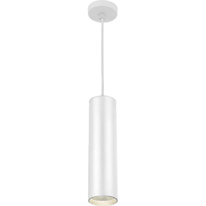 Подвесной светодиодный светильник из металла и пластика