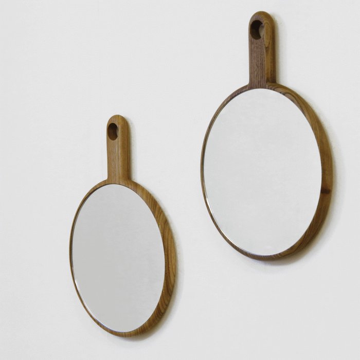 Комплект зеркал Gemelli из массива вяза
