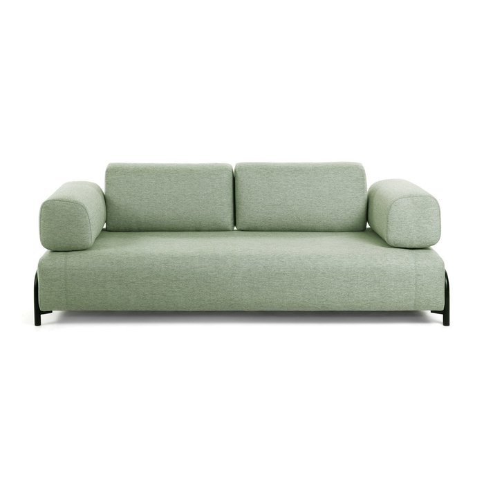 Трехместный диван Compo светло-зеленого цвета