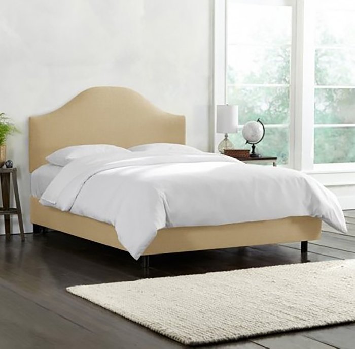 Кровать Libby Yellow желтого цвета 160х200 - купить Кровати для спальни по цене 118000.0