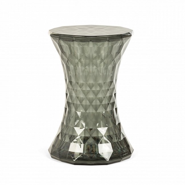 Кофейный стол Rock Crystal из пластика дымчатого цвета Кофейный стол Rock Crystal из пластика дымчатого цвета