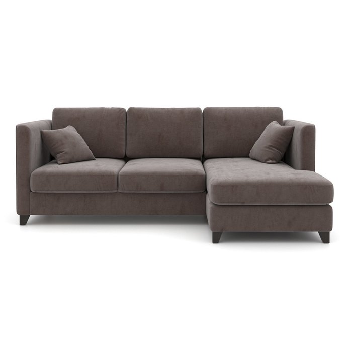 Угловой диван-кровать Bari EKL коричневый