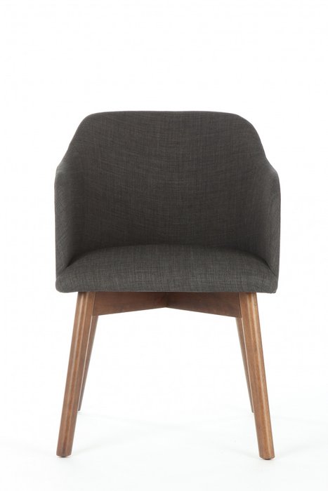 стул с мягкой обивкой Montera серый  - купить Обеденные стулья по цене 19570.0