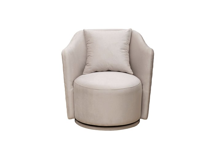 Кресло Verona Basic бежевого цвета - купить Интерьерные кресла по цене 43500.0