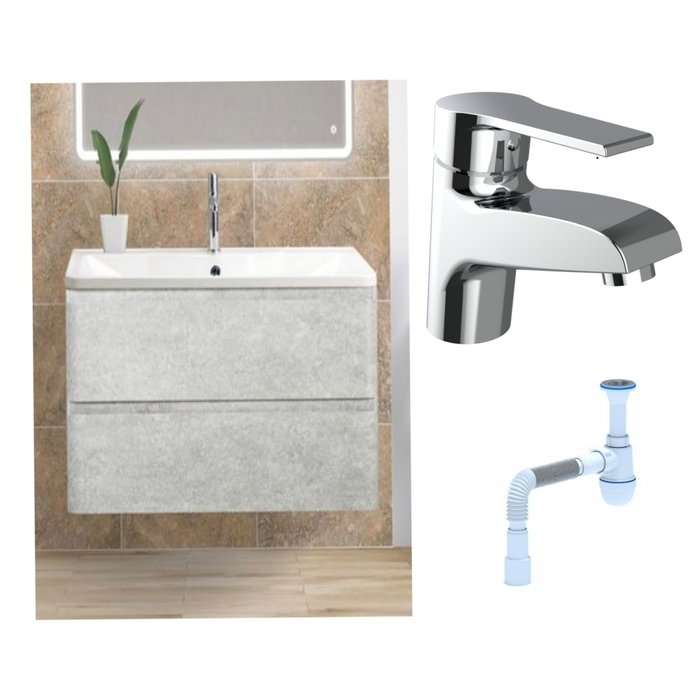 Комплект: Тумба с раковиной Albano